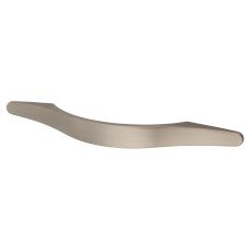 Crofts & Assinder Malvern Bow Cabinet Pull Handle - 128mm Centres - Brushed Iron