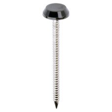TIMCO Polymer Headed Nails - 50mm Length - Grey - Pack of 100