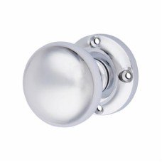 Heritage Brass by M Marcus Victoria Mortice Door Knob - 57mm Rose Diameter - Polished Chrome Heritage Brass by M Marcus Victoria Mortice Door Knob - 57mm Rose Diameter - Polished Chrome