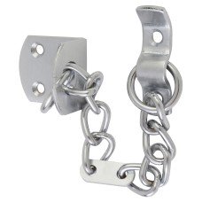 Exel Standard Door Chain - 150 x 35mm - Satin Chrome 