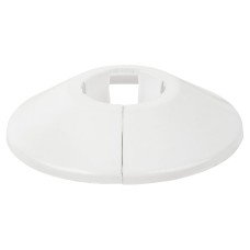 Pipe Collars - 65mm Diameter for 22mm Diameter Pipe - White
