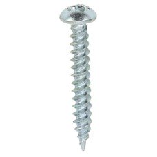 TIMCO Twin Threaded Pozi Round Head Wood Screws - 6 x 1