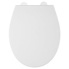 Croydex Capri Soft Close Toilet Seat - White