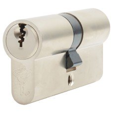 Mul-T-Lock MTL200 6 Pin 80mm Euro Double Cylinder 40 + 40mm - Satin Nickel - Master Keyed B Mul-T-Lock MTL200 6 Pin 80mm Euro Double Cylinder 40 + 40mm - Satin Nickel - Master Keyed B