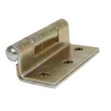 Storm Proof Casement Window Hinge - 63mm Length - Yellow Zinc Passivated - Pair