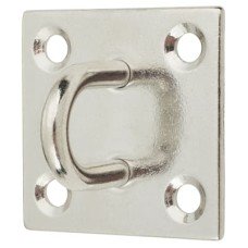 Staple on Plate - 50 x 50 x 6mm - 316 Stainless Steel