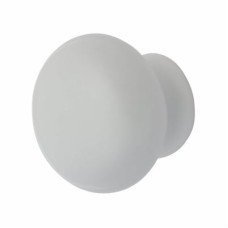 Hampstead Ceramic/Porcelain Round Cabinet Knob - 40mm Diameter - White