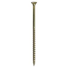 Reisser R3 Cyclone TTX Countersunk Wood Screws - 6.0 x 150mm - Yellow Zinc - Pack of 100 Reisser R3 Cyclone TTX Countersunk Wood Screws - 6.0 x 150mm - Yellow Zinc - Pack of 100