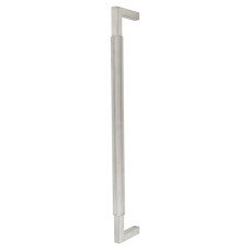 Hampstead Lines 25mm D-Bar Door Pull Handle - Bolt Fix - 450mm Centres - Satin Stainless Steel 