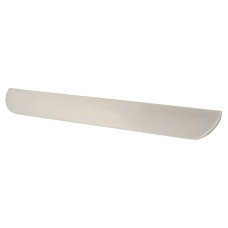 Hampstead Sagittarius Lipped Edge Cabinet Pull Handle - 224mm Centres - Satin Nickel