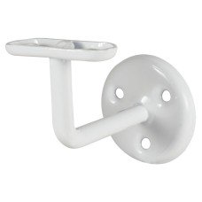 Exel Handrail Bracket - 75mm Projection - White