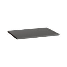 elfa Top Track System - Click In Edged Melamine Board/Shelf - 605 x 424 x 20mm - Graphite