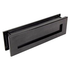 From The Anvil Traditional Letter Plate - 315 x 92mm - Door Thickness 42-72mm - Black From The Anvil Traditional Letter Plate - 315 x 92mm - Door Thickness 42-72mm - Black