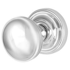 Heritage Brass by M Marcus Whitehall Mortice Door Knob - 62mm Rose Diameter - Polished Chrome