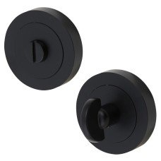 Serozzetta by Carlisle Brass GK4004 Bathroom Turn & Release - 50mm Diameter - Matt Black