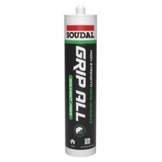 Soudal GRIPALL Grab Adhesive - Solvent Free - 290ml - White