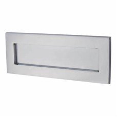 Heritage Brass by M Marcus Letter Plate - 254 x 101mm - Polished Chrome
