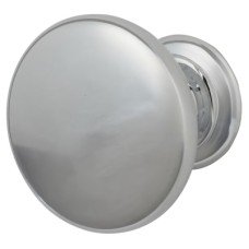 Crofts & Assinder Monmouth Round Cabinet Knob - 32mm Diameter - Polished Chrome