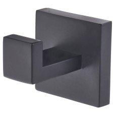 Exel Modern Robe Hook - 60 x 55 x 55mm - Matt Black Exel Modern Robe Hook - 60 x 55 x 55mm - Matt Black