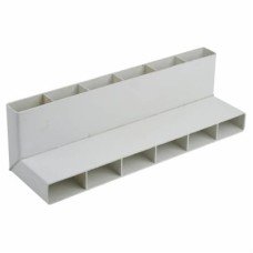 Manrose 90° Vertical Bend - 300 x 25mm - White