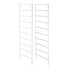 elfa Drawer Basket Tower - Mini 10 Frame Sides - 435 x 1040mm - White - Pair