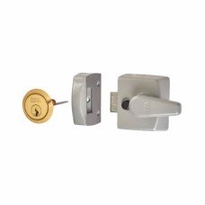ERA Replacement Nightlatch - 40mm Backset - Satin Chrome Case/Polished Brass Cylinder