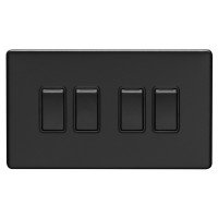 Eurolite Concealed 10A 4 Gang 2 Way Scre...