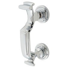 Heritage Brass by M Marcus Doctor Door Knocker - 192 x 43mm - Polished Chrome Heritage Brass by M Marcus Doctor Door Knocker - 192 x 43mm - Polished Chrome