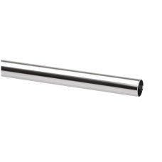 elfa Top Track System - Click In Clothes Hanging Rail - 480mm Length - Chrome elfa Top Track System - Click In Clothes Hanging Rail - 480mm Length - Chrome