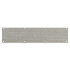 Exel Stainless Steel Kick Plate - 725 x 150 x 1.2mm - 8 Screw Holes - Satin