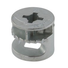 Rimless Cam Connector - 18mm Min Panel Thickness - Zinc Plated - Pack of 50 Rimless Cam Connector - 18mm Min Panel Thickness - Zinc Plated - Pack of 50