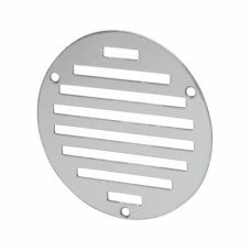 Exel Circular Slotted Vent - 102 x 102mm - 1125mm² Free Air Flow - Satin Aluminium