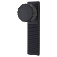 Hendel & Hendel Barrington Cabinet Knob on Backplate - 32mm Diameter - Matt Black