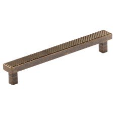 Hendel & Hendel Barrington 9mm Ribbed T-Bar Cabinet Pull Handle - 160mm Centres - Bronze