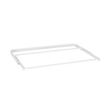 elfa Top Track System - Click In Gliding Frame for Mesh & Wire Baskets - 605 x 336mm - White