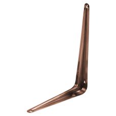 Rothley London Pattern Shelf Bracket - 225 x 175mm - Antique Copper