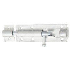 Traditional Tower Gate Bolt - Straight - 110mm Length - Galvanised