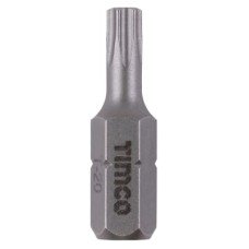 TIMCO Steel Driver Bits - Torx - T20 - 25mm Length - Pack of 10