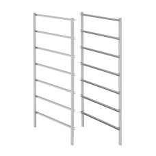 elfa Drawer Basket Tower - 7 Frame Sides - 435 x 740mm - Platinum - Pair