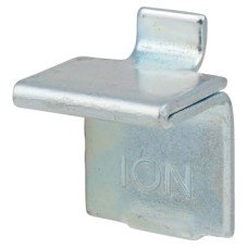 Exel Heavy Duty Flat Bookcase Clip - Bright Zinc Plated - Pack of 10