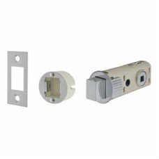 UNION JFL27 FastLatch Tubular Push-Fit Bathroom Deadbolt - 60mm Case - 44mm Backset - Pol Chrome
