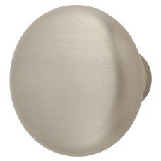 Alexander & Wilks Wade Round Cabinet Knob - 38mm Diameter - Satin Nickel