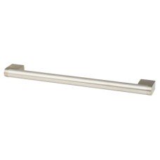 Exel 14mm D-Bar Cabinet Pull Handle - 209mm Centres - Brushed Nickel