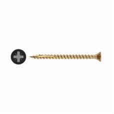 Reisser Cutter Pozi Countersunk Wood Screws - 3.5 x 50mm - Yellow Zinc - Pack of 200