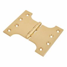 Parliament Hinge - 100 x 75 x 125 - Polished Brass - Pair