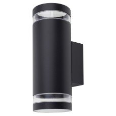Exel Outdoor Up & Down Wall Light - IP54 - Black