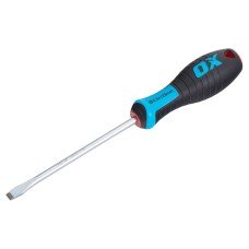 OX Pro Slotted Flared Screwdriver - 125 x 6.5mm