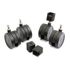 elfa Drawer Basket Tower - Castors - Black - Pack of 4