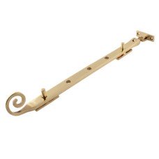 Exel Cast Open Curl Casement Window Stay - 12 Exel Cast Open Curl Casement Window Stay - 12