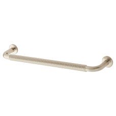 Exel Crewe 10mm Reeded D-Bar Cabinet Pull Handle - 160mm Centres - Satin Nickel